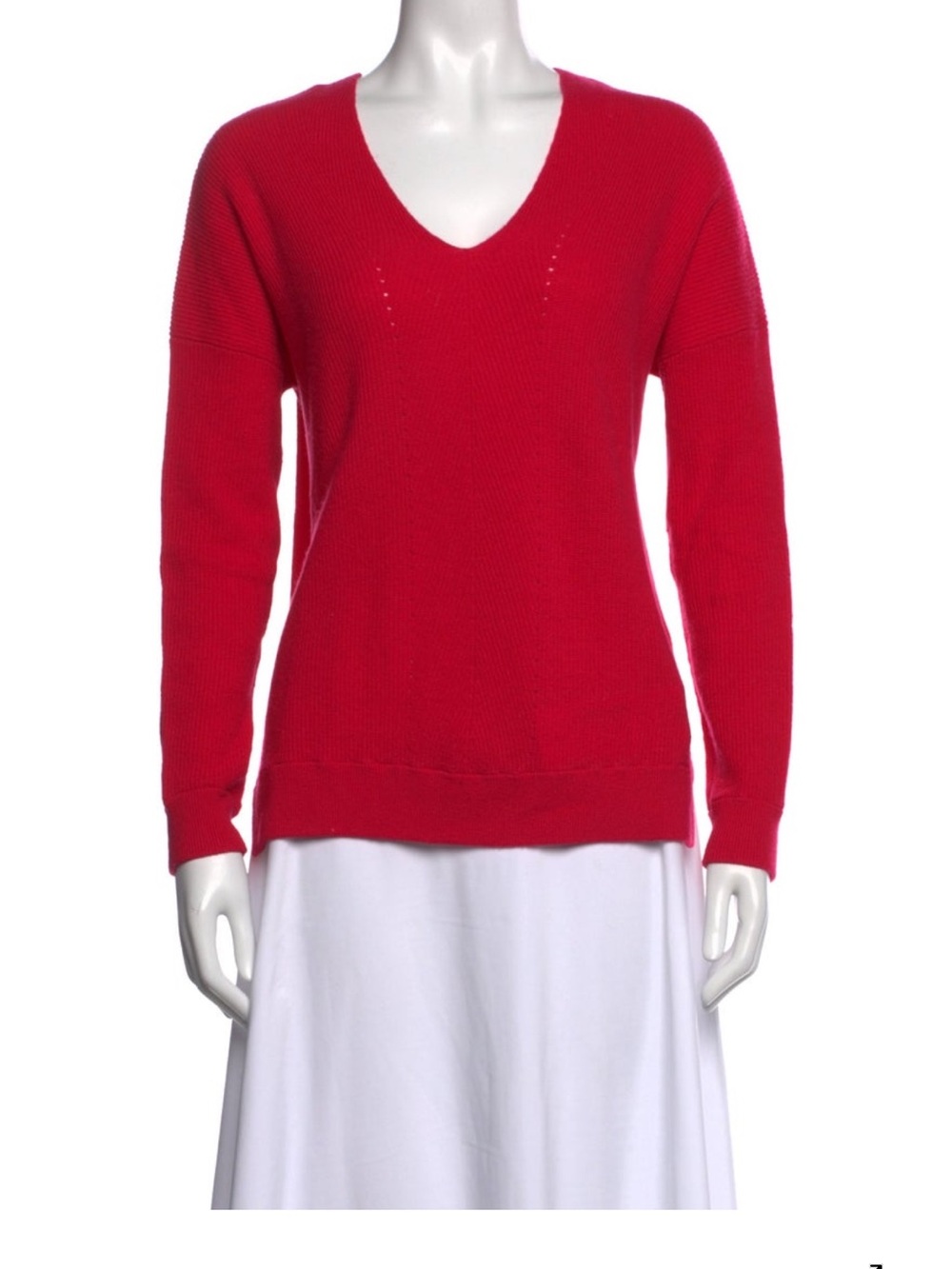 Vince Vibrant fuschia V-Neck Sweater